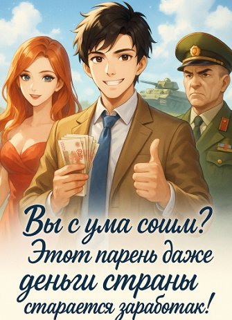 Вы с ума сошли? Этот парень даже деньги страны старается заработать.