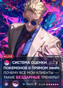 Система оценки покемонов в прямом эфире: Почему все мои клиенты — такие бездарные тренеры?
